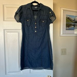 Guess Blue Denim Dress
